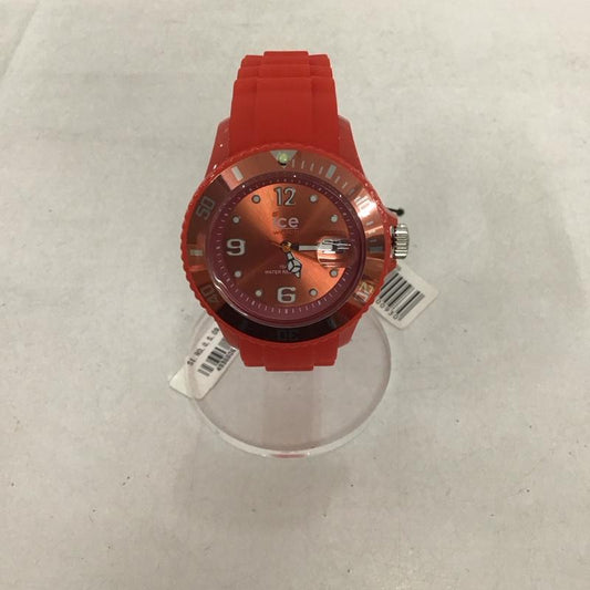 アイスウォッチ ICE WATCH 腕時計 アナログ（クォーツ式） SI.RD.U.S.09 ロゴ、文字 赤 / レッド /  メンズ USED 古着 中古 10135239