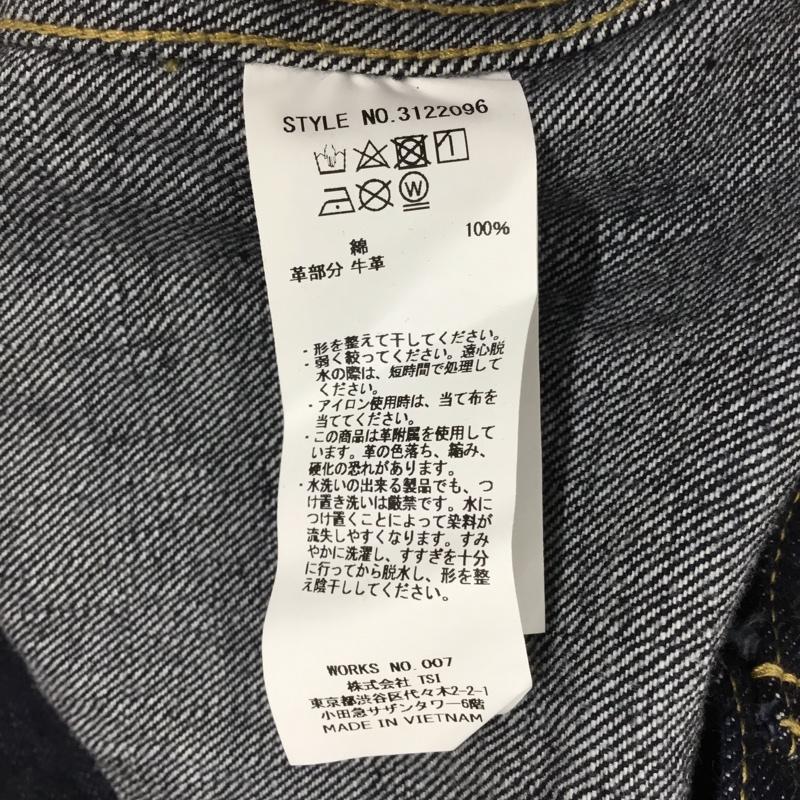 ショット schott ジャケット、上着 ジャケット、ブレザー 3122096 2ndtype Gジャン デニムジャケット カジュアルジャケット アウター L 無地 インディゴ / インディゴ /  メンズ USED 古着 中古 10111617