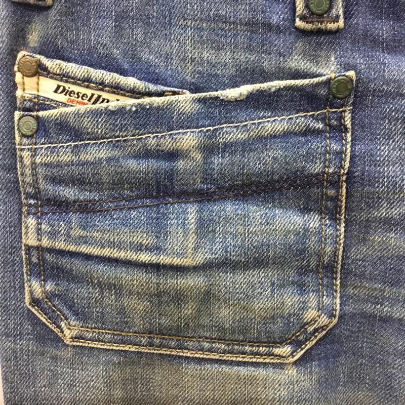 ディーゼル DIESEL パンツ デニム、ジーンズ デニムパンツ スリムパンツ ジーンズ 27インチ 無地 インディゴ / インディゴ /  レディース USED 古着 中古 10112224