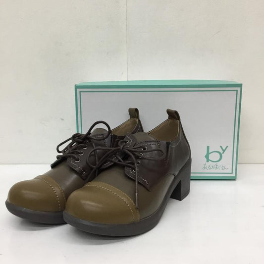 バイアシナガオジサン byあしながおじさん ローファー ローファー 22.5cm 無地 茶 / ブラウン /  レディース USED 古着 中古 10133954