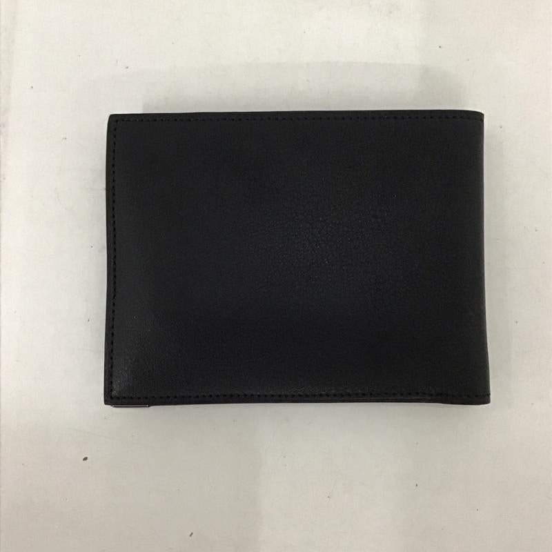 カルティエ Cartier 財布 二つ折り マスト ドゥ カルティエ カーフスキン ロゴ、文字 黒 / ブラック /  メンズ USED 古着 中古 10132120