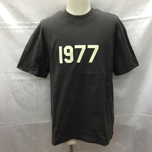 フィアーオブゴッド Fear of God Tシャツ 半袖 半袖カットソー プリントTシャツ クルーネックカットソー S プリント 黒 / ブラック /  メンズ USED 古着 中古 10109292