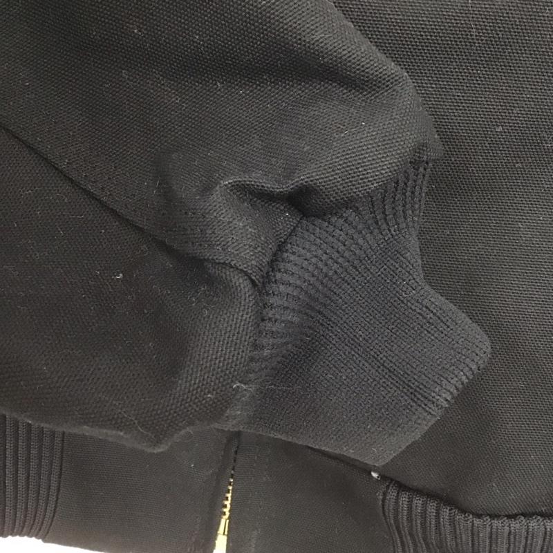 カーハート Carhartt ジャケット、上着 ジャンパー、ブルゾン ジップアップジャケット パーカージャケット アウター M ロゴ、文字 黒 / ブラック /  メンズ USED 古着 中古 10148005