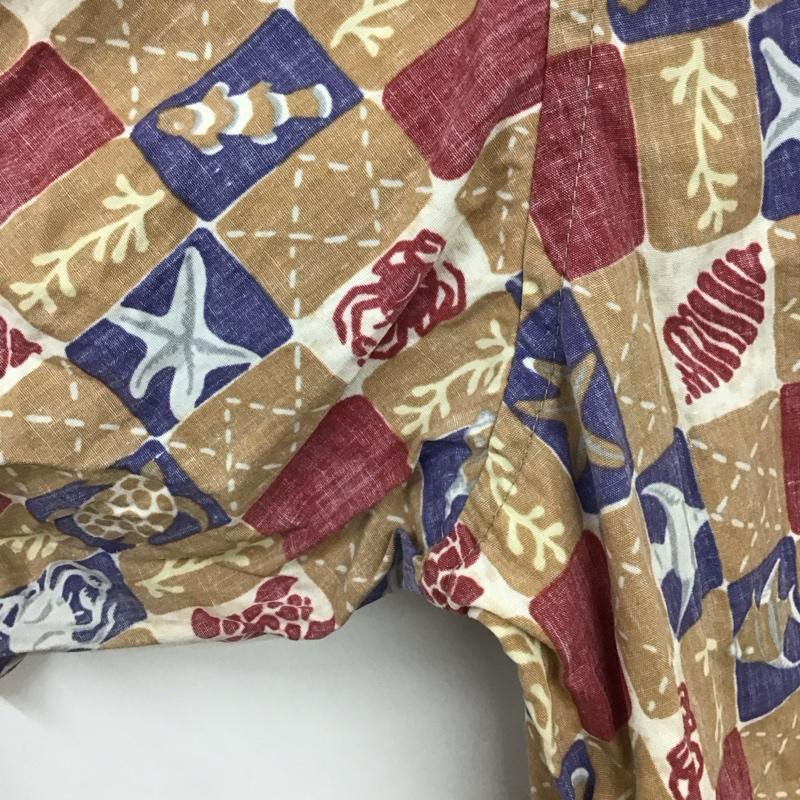 レインスプーナー reyn spooner シャツ、ブラウス 半袖 半袖シャツ プリントシャツ カラーシャツ アロハシャツ 総柄 マルチカラー / マルチカラー /  メンズ USED 古着 中古 10135962