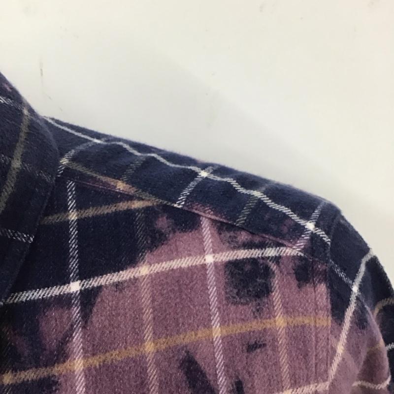 ディセンダント DESCENDANT シャツ、ブラウス 長袖 長袖シャツ チェックシャツ カラーシャツ 1 チェック マルチカラー / マルチカラー /  メンズ USED 古着 中古 10127664