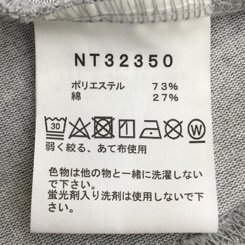 ザノースフェイス THE NORTH FACE Tシャツ 半袖 NT32350 バックスクエアロゴ L ロゴ、文字 灰 / グレー /  メンズ USED 古着 中古 10135939