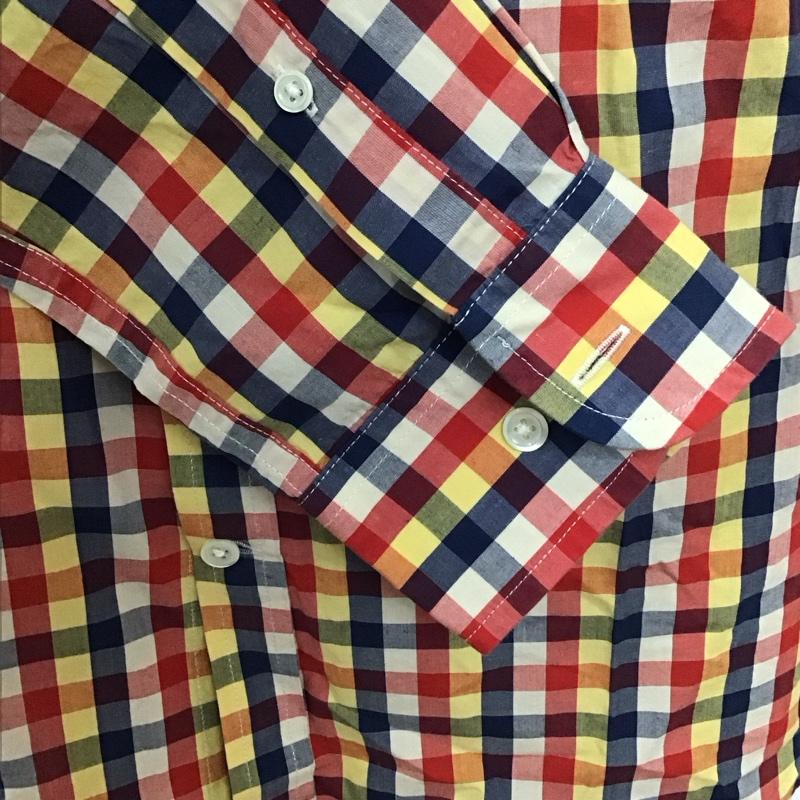 エルエルビーン L.L.Bean シャツ、ブラウス 長袖 コットン 胸ポケット S チェック マルチカラー / マルチカラー /  メンズ USED 古着 中古 10111862