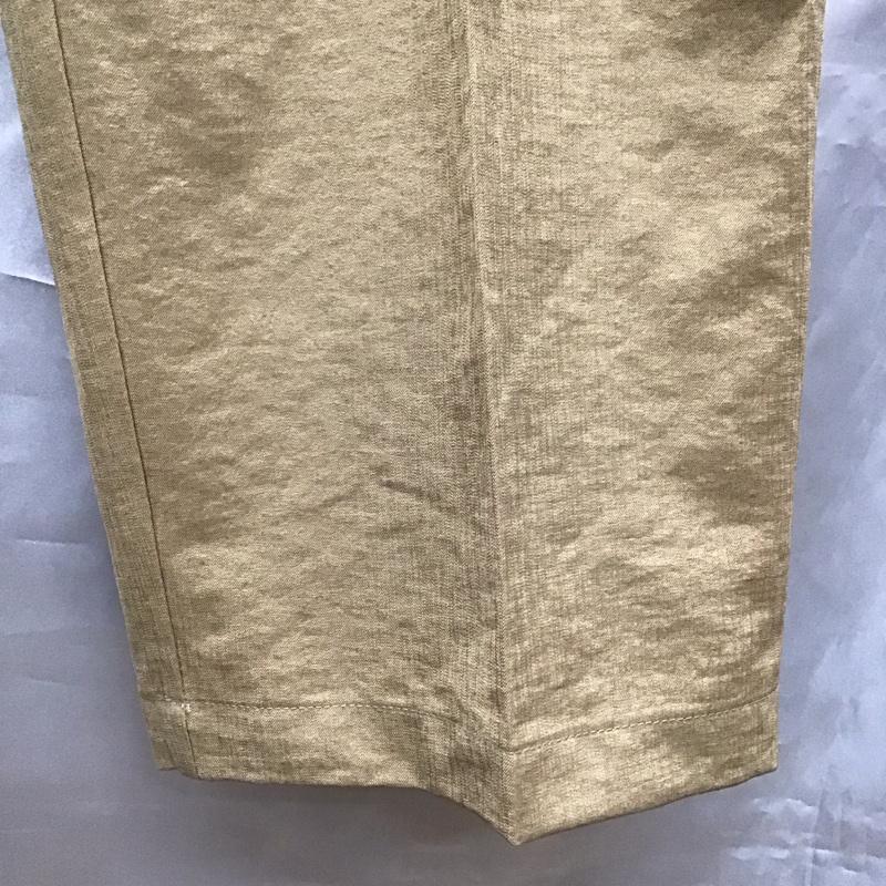 フリークスストア FREAK S STORE パンツ ワークパンツ、ペインターパンツ リネンイージーパンツ ワイドパンツ カジュアルパンツ L 無地 ベージュ / ベージュ /  メンズ USED 古着 中古 10113894