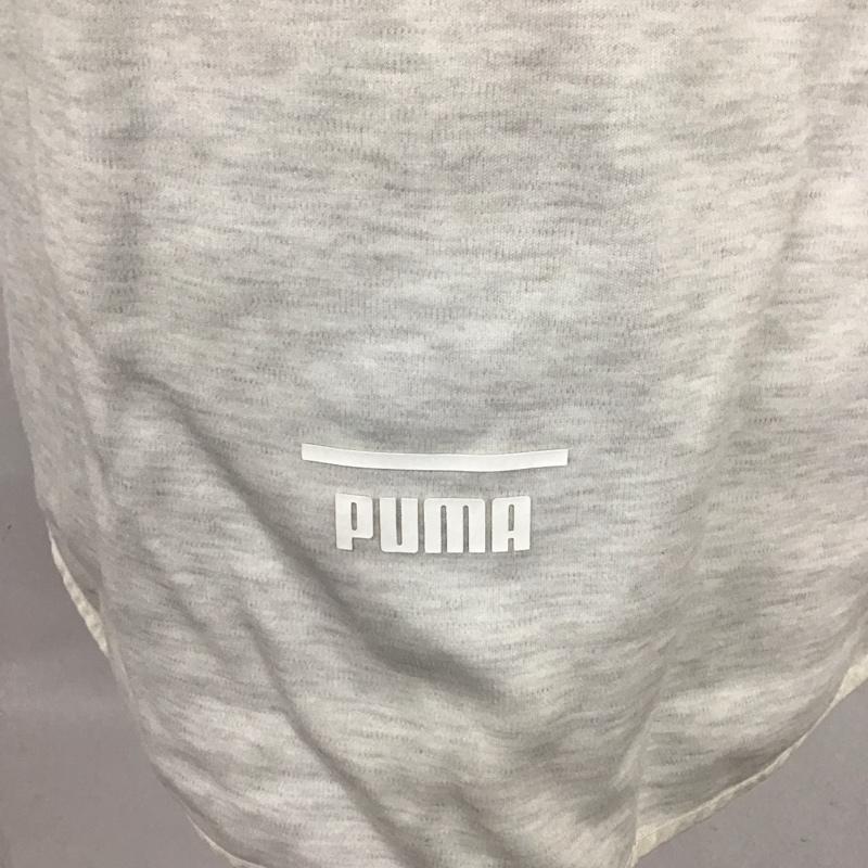 プーマ PUMA トレーナー 長袖 S 無地 白 / ホワイト /  レディース USED 古着 中古 10121907