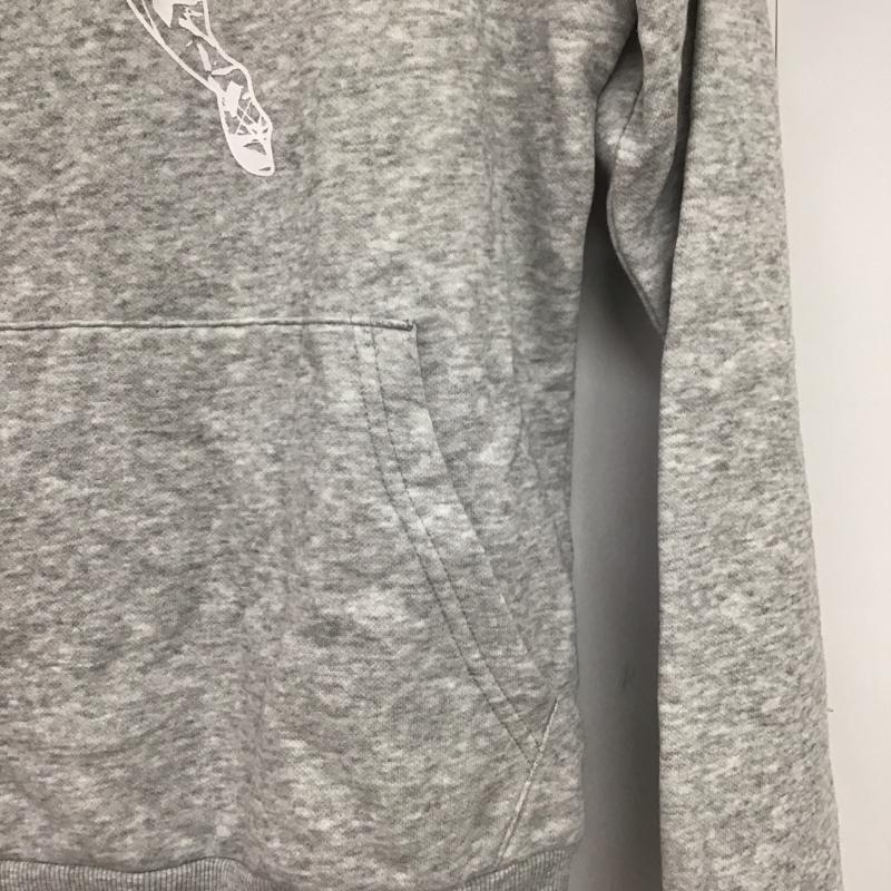 プーマ PUMA パーカー 長袖 580941-54 L プリント 灰 / グレー /  レディース USED 古着 中古 10141278