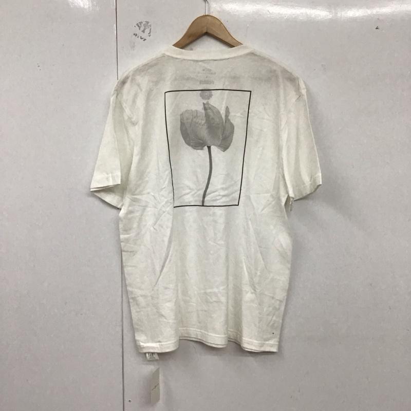 ジャーナルスタンダード JOURNAL STANDARD Tシャツ 半袖 半袖カットソー プリントTシャツ クルーネックカットソー XL 無地 白 / ホワイト /  メンズ USED 古着 中古 10130074