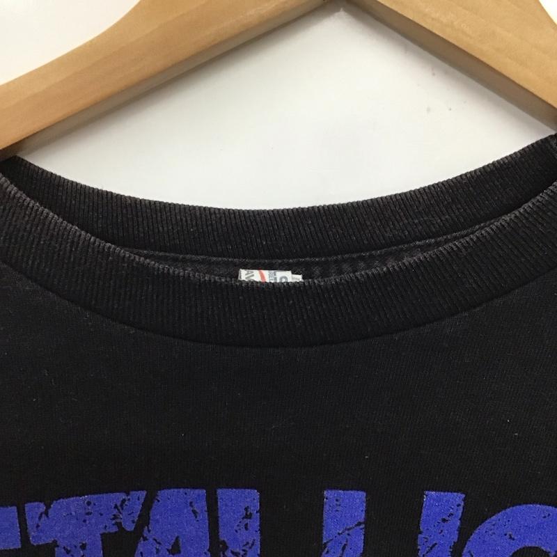 古着 USED Tシャツ 半袖 半袖カットソー プリントTシャツ クルーネックカットソー バンドTシャツ M ロゴ、文字 黒 / ブラック /  メンズ USED 古着 中古 10132910