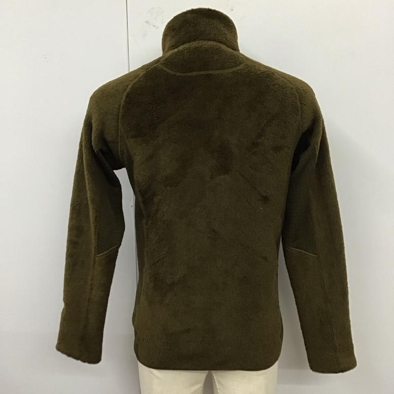 パタゴニア patagonia ジャケット、上着 ジャケット、ブレザー 25139fa18 フリースジャケット 長袖ジップアップジャケット S ロゴ、文字 カーキ / カーキ /  メンズ USED 古着 中古 10121456