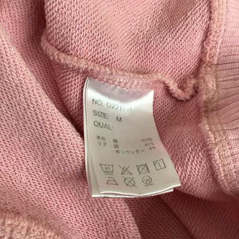 ジムマスター gym master トレーナー 長袖 G221711 10.3oz ピグメント スウェット M 無地 桃 / ピンク /  メンズ USED 古着 中古 10113920