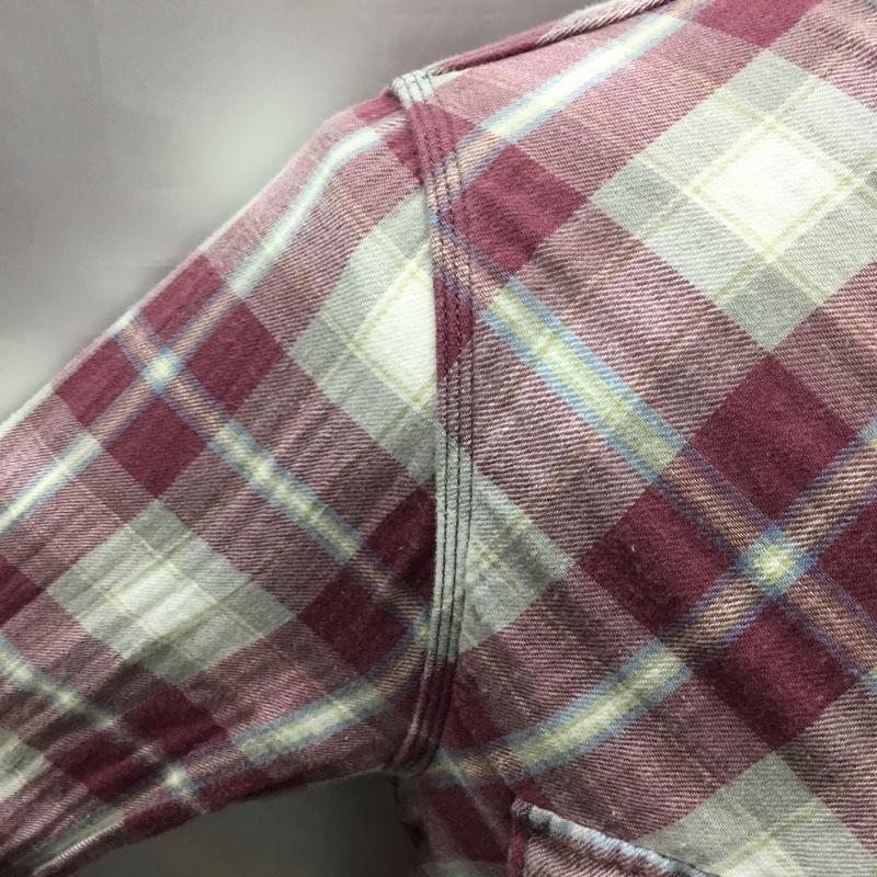 ヒステリックグラマー HYSTERIC GLAMOUR シャツ、ブラウス 長袖 長袖シャツ カラーシャツ ポケットシャツ 長袖カットソー チェックシャツ S チェック マルチカラー / マルチカラー /  メンズ USED 古着 中古 10117709