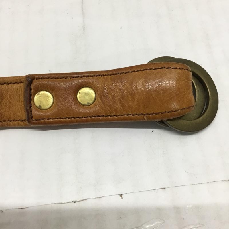 バックボーン BACK BONE ベルト・バックル ベルト ダブルリング EASY RIDER レザー 無地 茶 / ブラウン /  メンズ USED 古着 中古 10118938
