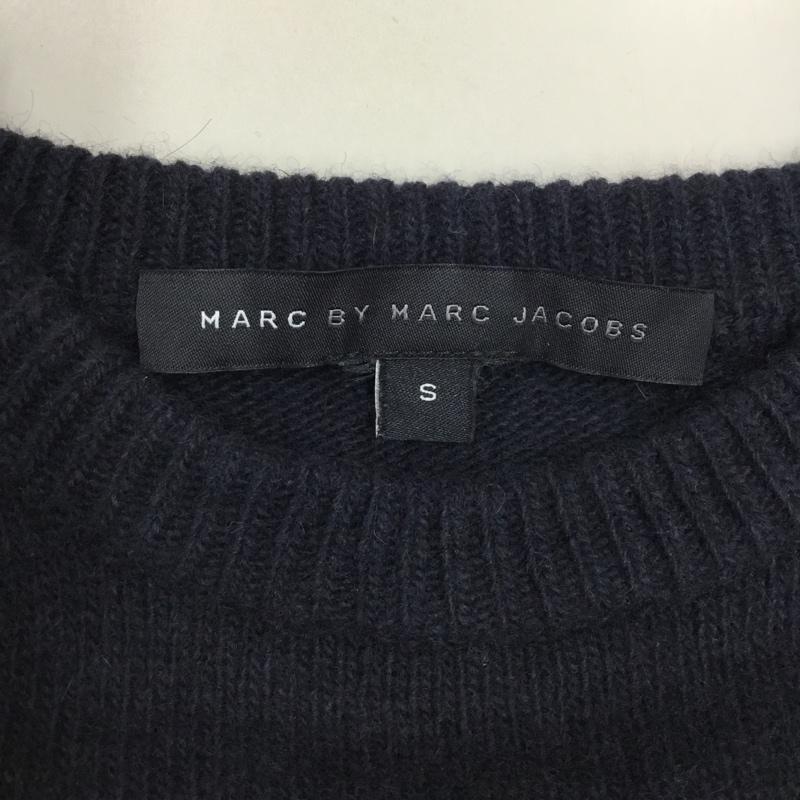 マークバイマークジェイコブス MARC by MARC JACOBS ニット、セーター 長袖 M4003190 ウール S 無地 紺 / ネイビー /  レディース USED 古着 中古 10118040