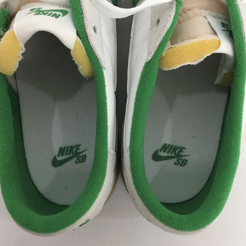 ナイキ NIKE スニーカー スニーカー CD5010-101 SB ヘリテージ VULC 28cm 28.0cm ロゴ、文字 緑 / グリーン / X 白 / ホワイト / X 灰 / グレー /  メンズ USED 古着 中古 10129092