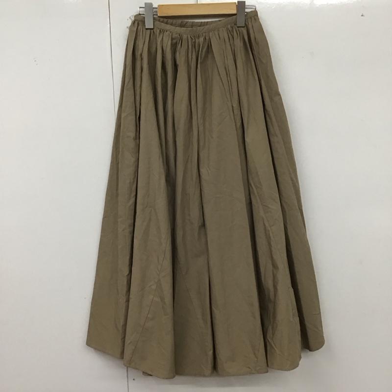 マウジー MOUSSY スカート ロングスカート 010DA330-7260 1 無地 ベージュ / ベージュ /  レディース USED 古着 中古 10129304