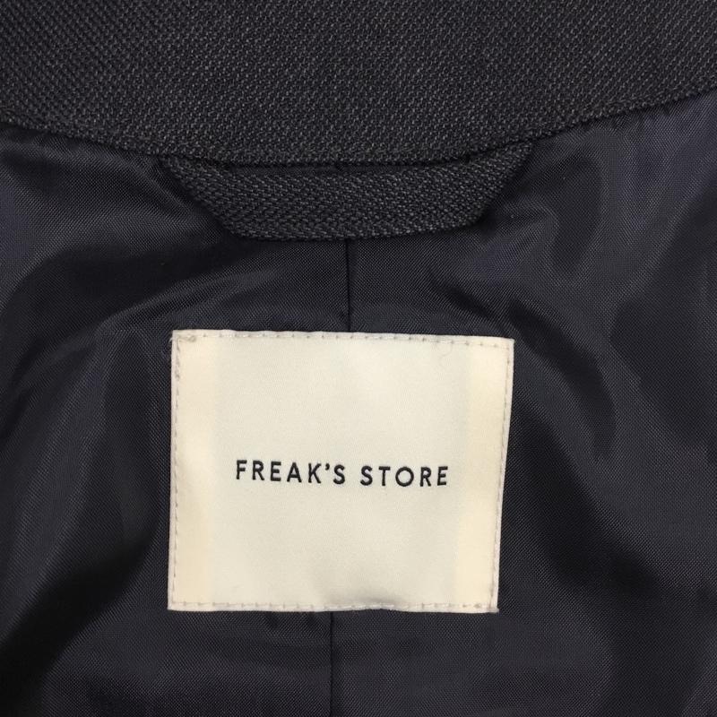 フリークスストア FREAK S STORE ジャケット、上着 ジャケット、ブレザー 長袖ジャケット ノーカラージャケット 前ボタン M 無地 黒 / ブラック /  メンズ USED 古着 中古 10122400