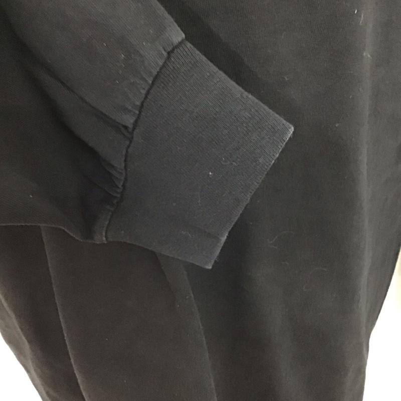 ステューシー STUSSY カットソー 長袖 長袖カットソー プリントカットソー クルーネック L プリント 黒 / ブラック /  メンズ USED 古着 中古 10126191