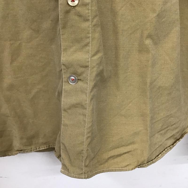 ポールスミス Paul Smith シャツ、ブラウス 長袖 長袖シャツ 無地シャツ カラーシャツ M 無地 ベージュ / ベージュ /  メンズ USED 古着 中古 10148253