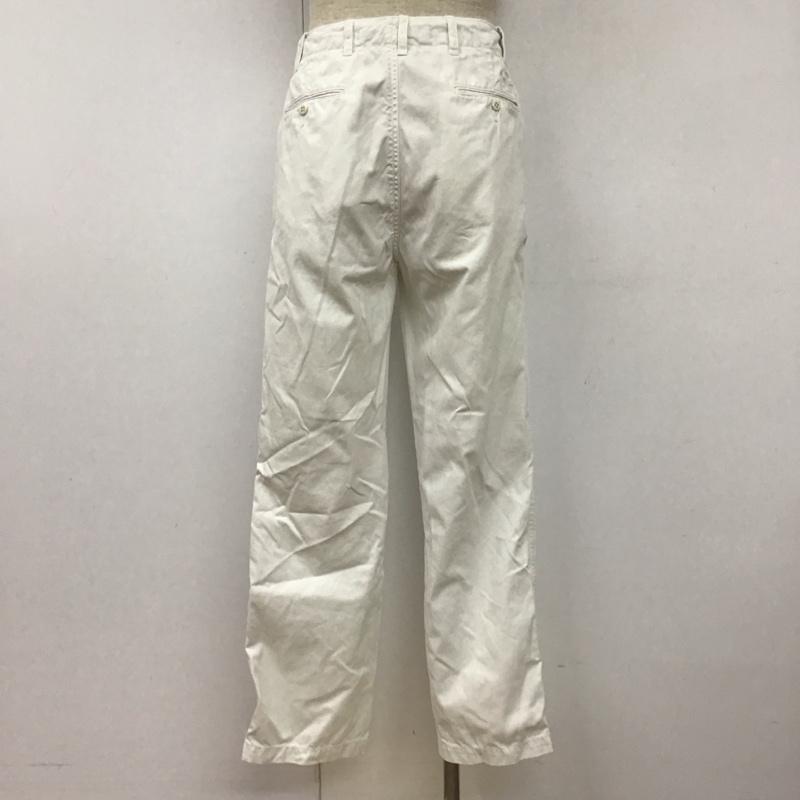 ポロバイラルフローレン Polo by RALPH LAUREN パンツ チノパン チノ 30インチ 無地 白 / ホワイト /  メンズ USED 古着 中古 10110345