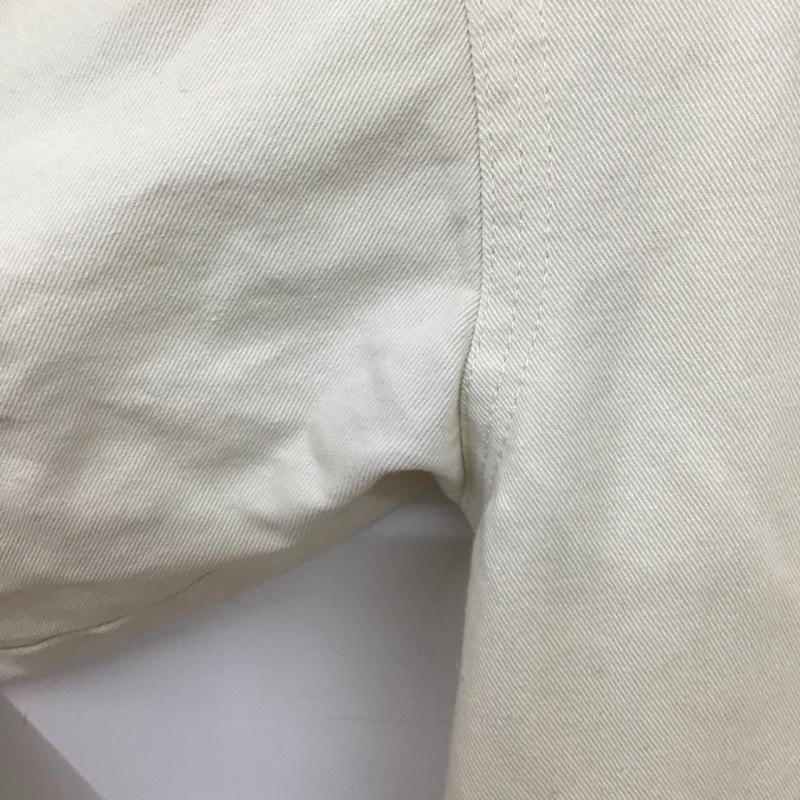 ニコアンド niko and... シャツ、ブラウス 長袖 長袖シャツ ロゴシャツ カラーシャツ L ロゴ、文字 白 / ホワイト /  メンズ USED 古着 中古 10133070