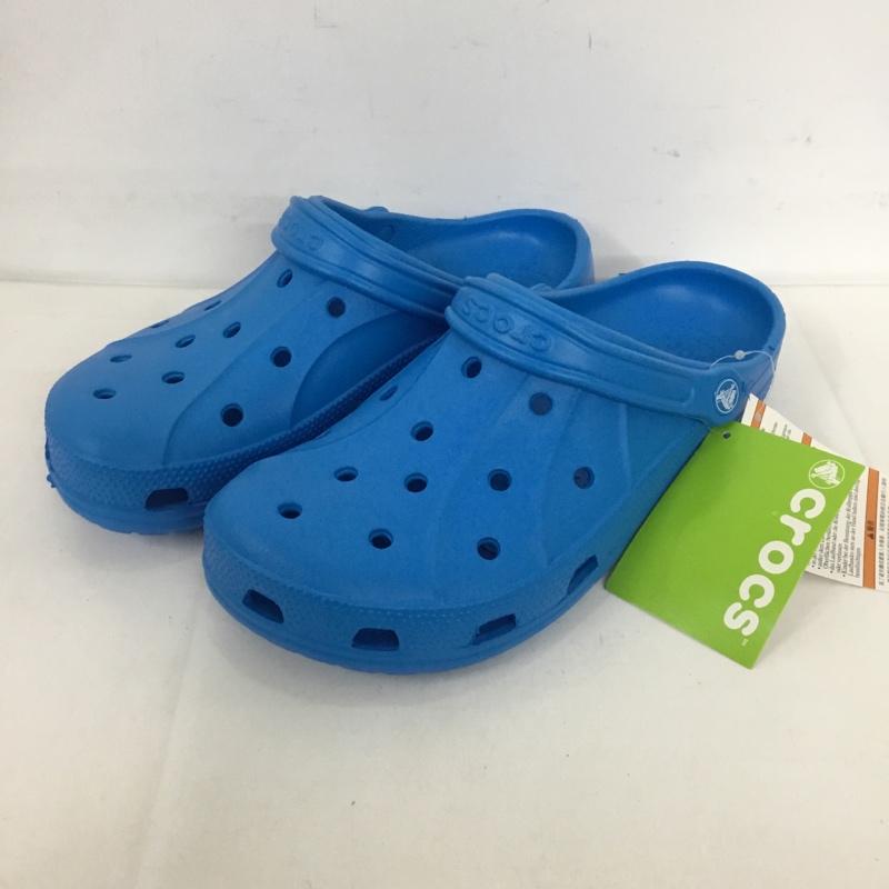 クロックス crocs サンダル サンダル ralen clog 27cm 27.0cm 無地 青 / ブルー /  メンズ USED 古着 中古 10125466