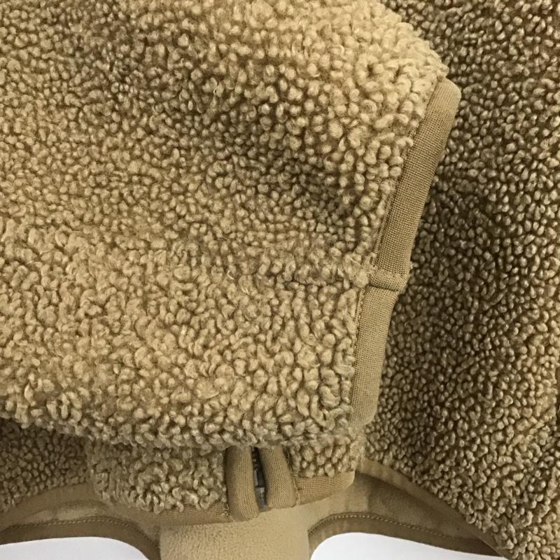 ユニクロ UNIQLO ジャケット、上着 ジャケット、ブレザー 241-418245 ボアフリースVネックフルジップカーディガン アウター XL 無地 ベージュ / ベージュ /  レディース USED 古着 中古 10143753