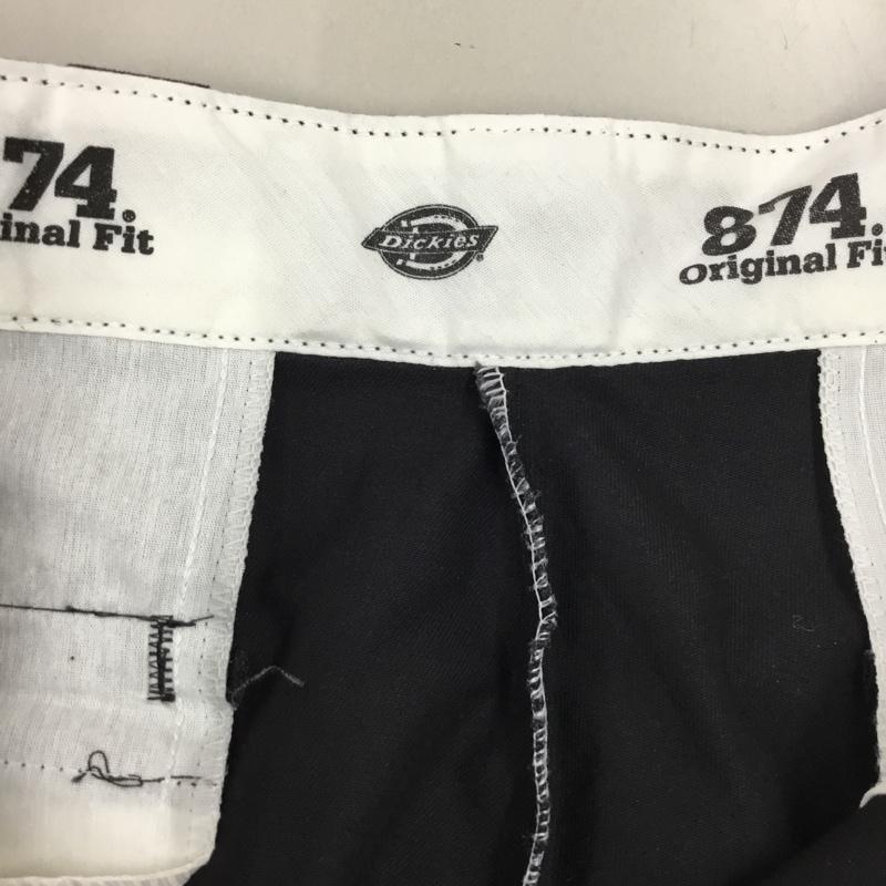 ディッキーズ Dickies パンツ ワークパンツ、ペインターパンツ ワークパンツ ワイドパンツ カジュアルパンツ 36 無地 黒 / ブラック /  メンズ USED 古着 中古 10115776