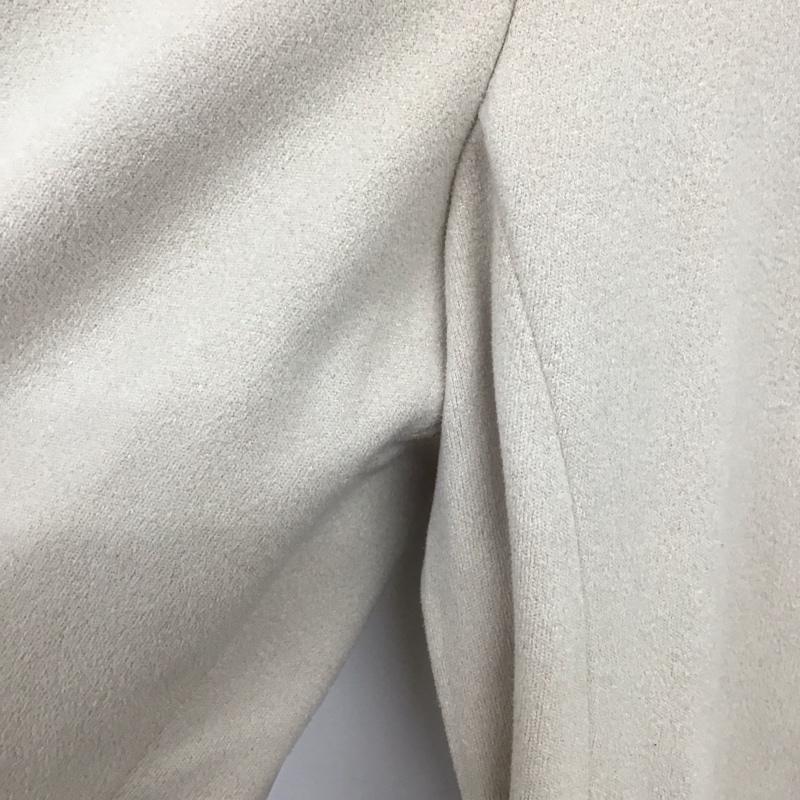 ザラベーシック ZARA BASIC カーディガン 長袖 長袖カーディガン 前開き ノーカラー XS 無地 ベージュ / ベージュ /  レディース USED 古着 中古 10136439