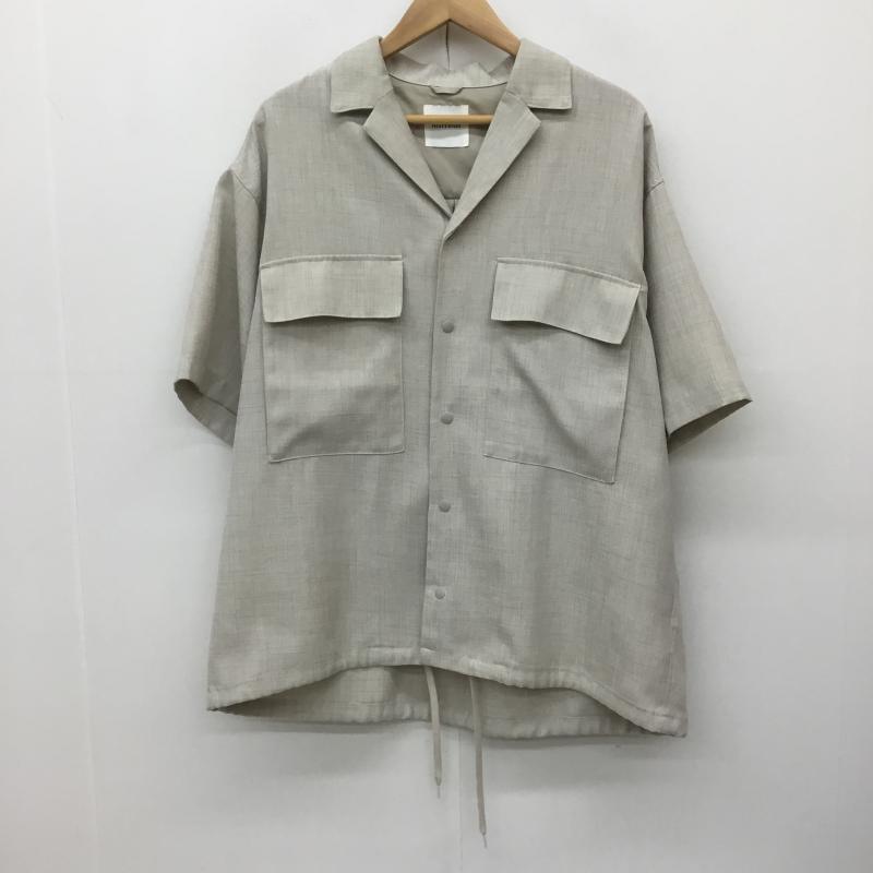 フリークスストア FREAK S STORE シャツ、ブラウス 半袖 S 無地 ベージュ / ベージュ /  メンズ USED 古着 中古 10134385