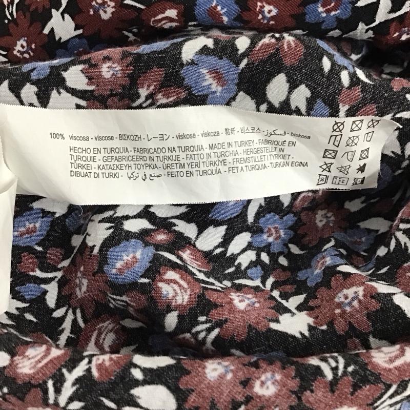 ザラ ZARA ワンピース ロングスカート 4886/262/606 M 総柄 X 花柄 マルチカラー / マルチカラー /  レディース USED 古着 中古 10131478