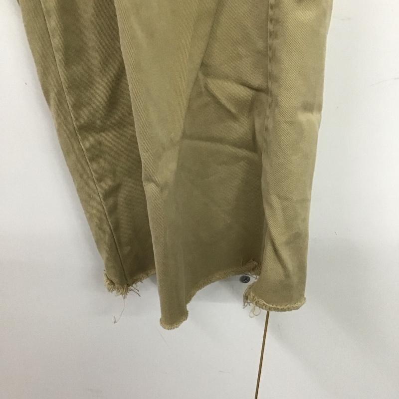 ショット schott パンツ チノパン チノパン ワイドパンツ カジュアルパンツ 33インチ 無地 ベージュ / ベージュ /  メンズ USED 古着 中古 10140462