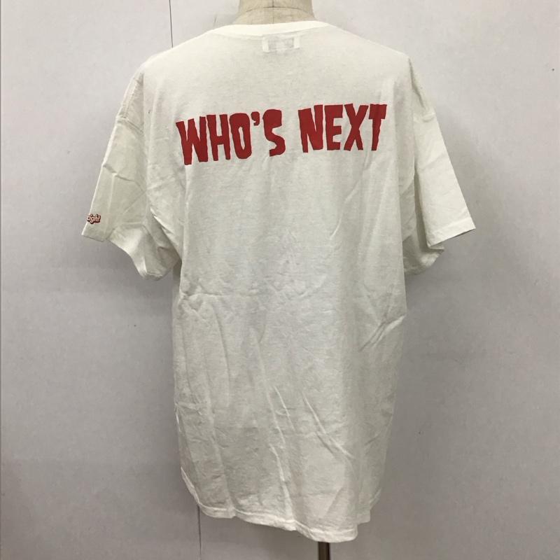 ヘイト HAIGHT Tシャツ 半袖 XL ロゴ、文字 X プリント 白 / ホワイト /  メンズ USED 古着 中古 10107857