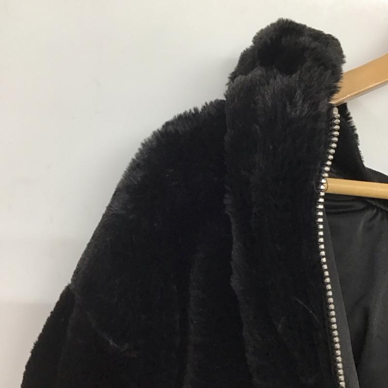 ザラ ZARA ジャケット、上着 ジャンパー、ブルゾン リバーシブル M 無地 黒 / ブラック /  レディース USED 古着 中古 10141829