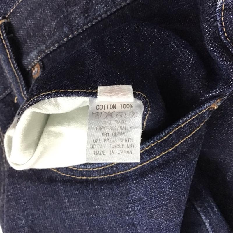 フェローズ Pherrow s パンツ デニム、ジーンズ デニムパンツ ストレートパンツ スリムパンツ カジュアルパンツ 33インチ 無地 インディゴ / インディゴ /  メンズ USED 古着 中古 10122145