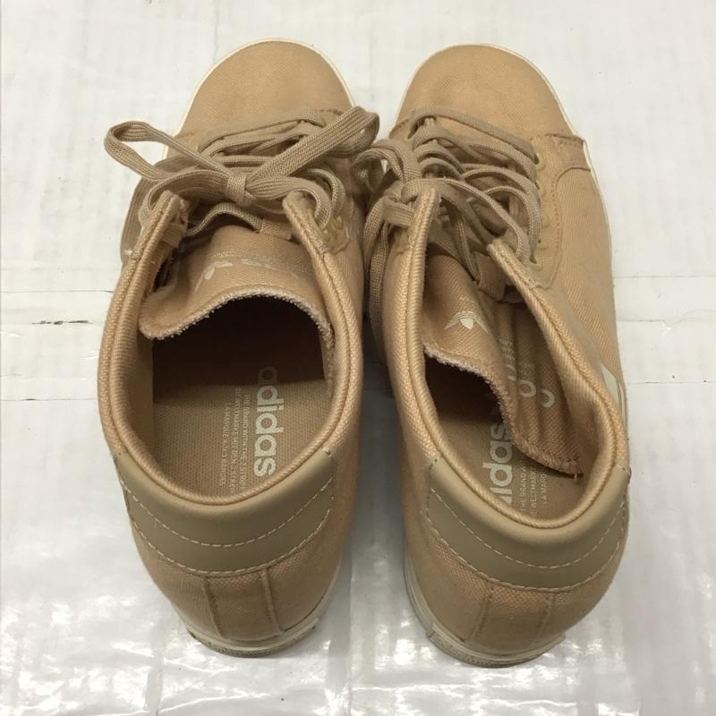 アディダス adidas スニーカー スニーカー FZ5599 コートバンテージ 23cm 23.0cm ロゴ、文字 ベージュ / ベージュ /  レディース USED 古着 中古 10115653
