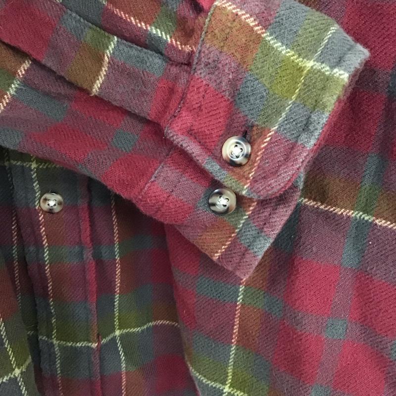 ラングラー Wrangler シャツ、ブラウス 長袖 長袖シャツ チェックシャツ カラーシャツ M チェック マルチカラー / マルチカラー /  メンズ USED 古着 中古 10133229