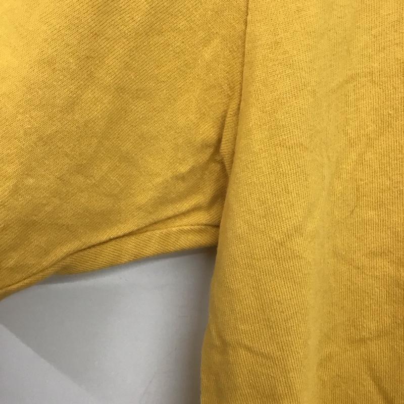 エックスガール X-girl Tシャツ 半袖 HUF S プリント 黄 / イエロー /  レディース USED 古着 中古 10139988