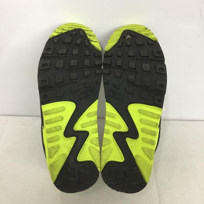 ナイキ NIKE スニーカー スニーカー CD0490-101 WMNS AIR MAX 90 22.5cm 22.5cm ロゴ、文字 白 / ホワイト / X 灰 / グレー / X 黒 / ブラック / X 黄 / イエロー /  レディース USED 古着 中古 10141547