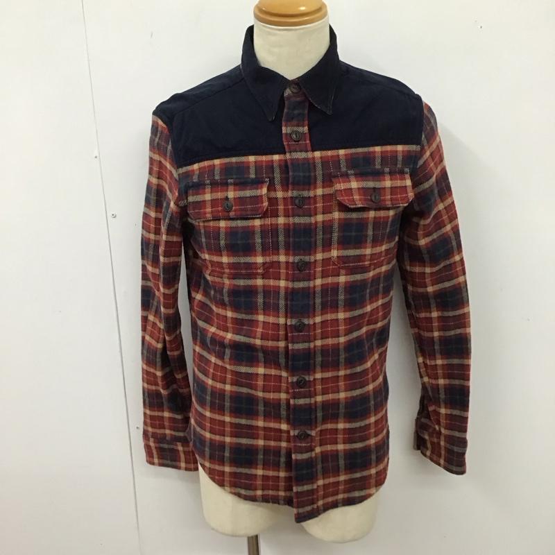 アメリカンイーグル AMERICANEAGLE シャツ、ブラウス 長袖 長袖シャツ カラーシャツ ポケットシャツ 長袖カットソー チェックシャツ S チェック マルチカラー / マルチカラー /  メンズ USED 古着 中古 10123864