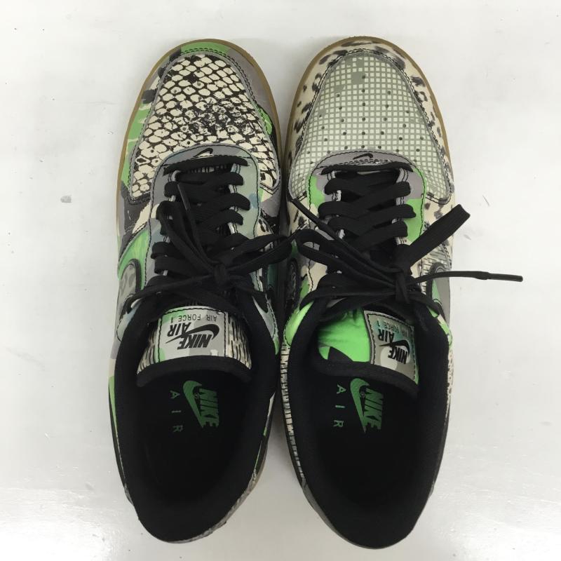 ナイキ NIKE スニーカー スニーカー AIRFORCE1 07QS CT8441002 27.0cm アニマル柄 緑 / グリーン /  メンズ USED 古着 中古 10110130