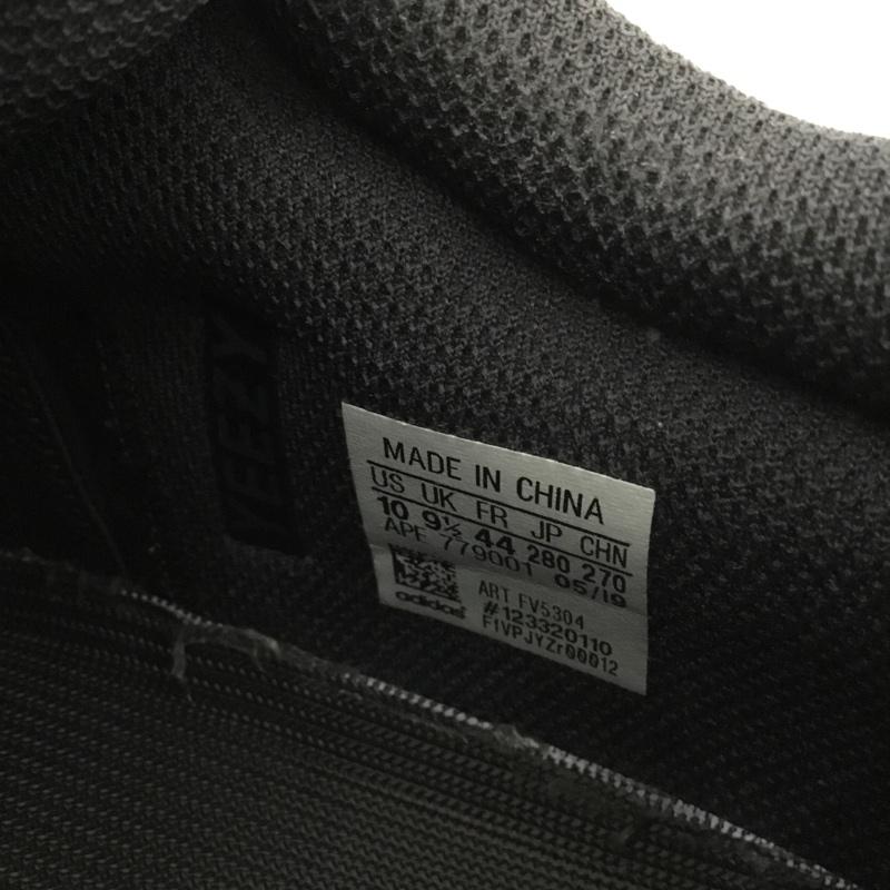 アディダス adidas スニーカー スニーカー FV5304 YEEZY BOOST 700 28cm 箱有 28.0cm 無地 黒 / ブラック /  メンズ USED 古着 中古 10128820