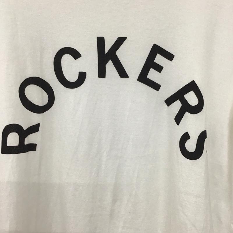 ギルティーパーティーズ GUILTYPARTIES Tシャツ 半袖 半袖カットソー プリントTシャツ クルーネックカットソー L ロゴ、文字 白 / ホワイト /  メンズ USED 古着 中古 10135721