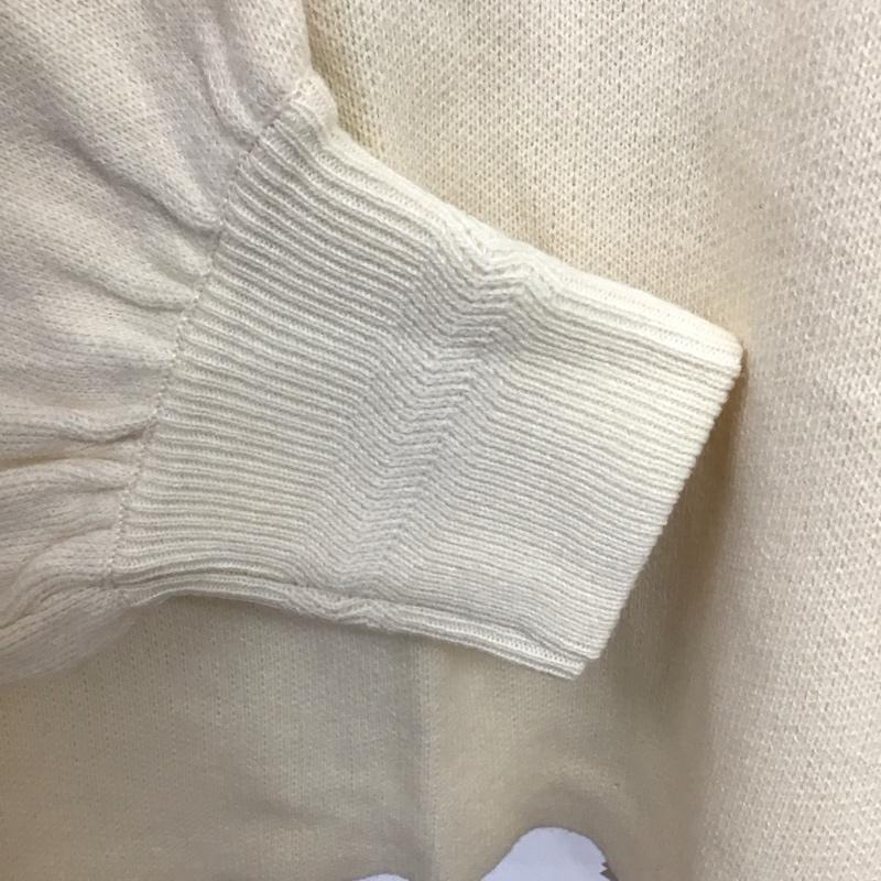 ハレ HARE ニット、セーター 長袖 HAL06168AD FREE 無地 オフホワイト / オフホワイト /  レディース USED 古着 中古 10108237