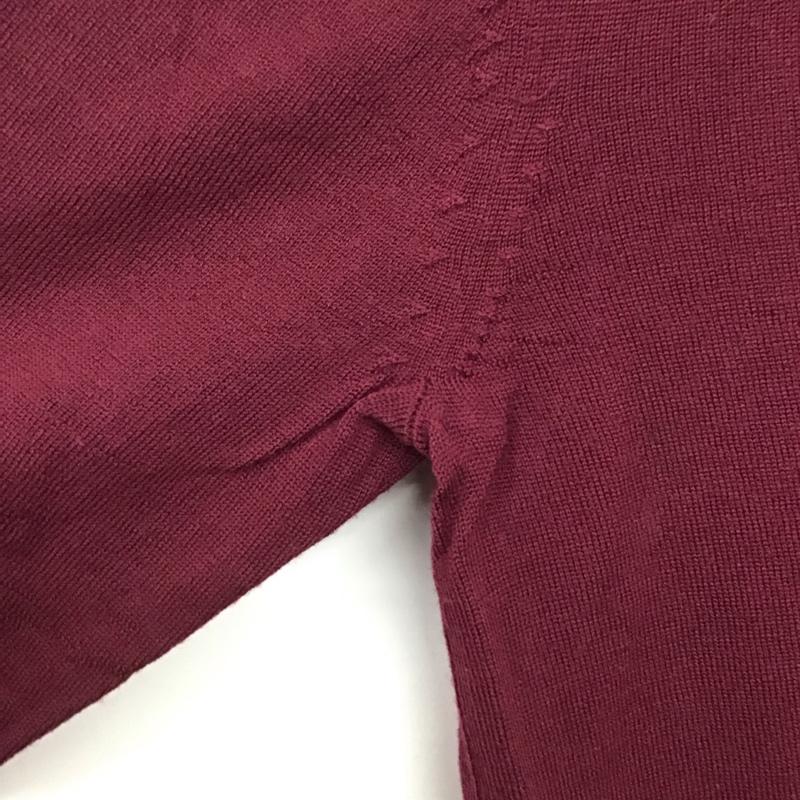 ポールスミス Paul Smith ニット、セーター 長袖 M 無地 えんじ / ワインレッド /  メンズ USED 古着 中古 10145750