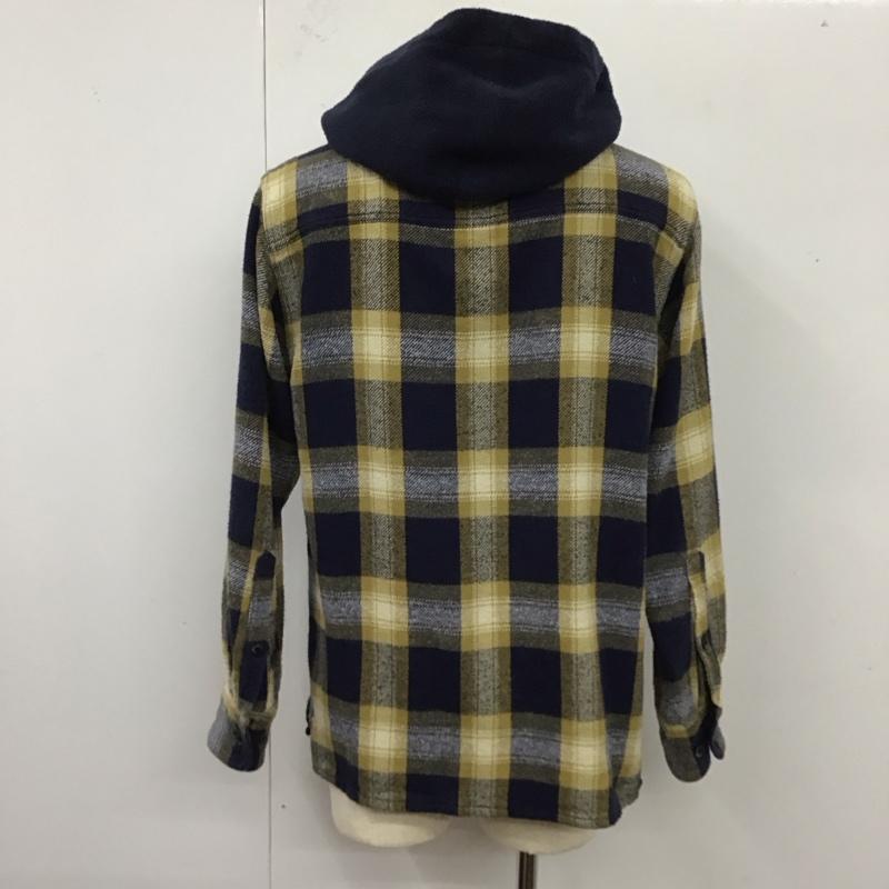 ディセンダント DESCENDANT パーカー 長袖 長袖シャツパーカー チェックシャツ 長袖カットソー 1 チェック マルチカラー / マルチカラー /  メンズ USED 古着 中古 10120379
