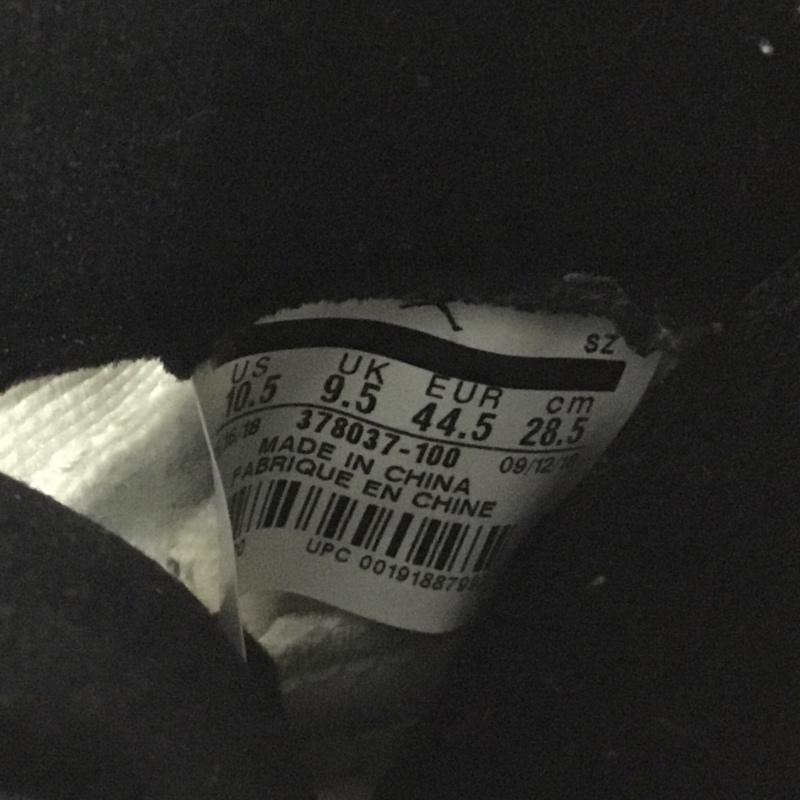 ナイキ NIKE スニーカー スニーカー 378037-100 AIR JORDAN 11 RETRO 28.5cm 箱有 28.5cm ワンポイント 白 / ホワイト / X 黒 / ブラック /  メンズ USED 古着 中古 10142704